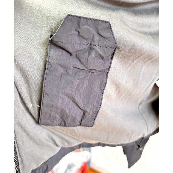 Cole Haan Men's Hooded Jacket SZ M Black Lined Windbreaker Soft Hooded Full Zip - Picture 10 of 16